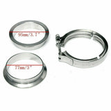 1 x 76mm V Band Vband Clamp Fit For Nissan Safari Patrol GQ GU Y60 Y61 TD42 4.2L TB42 - Machter