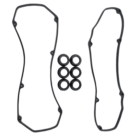 2 x Rocker Cover Gasket Fit For Mitsubishi Magna Pajero Triton Verada 6G72 6G74 SOHC V6 - Machter