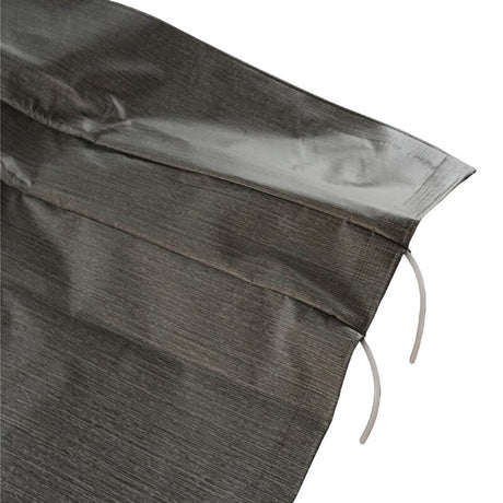 10 Ft Gray Fade Awning Vinyl Replacement Fabric Caravan Roll Out Awning - Machter