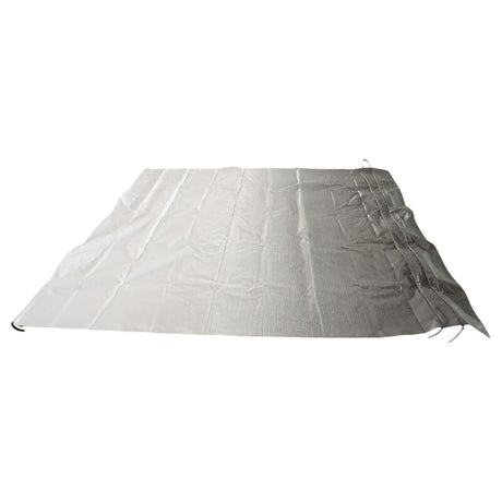 11 Ft Gray Fade Awning Vinyl Replacement Fabric Caravan Roll Out Awning - Machter
