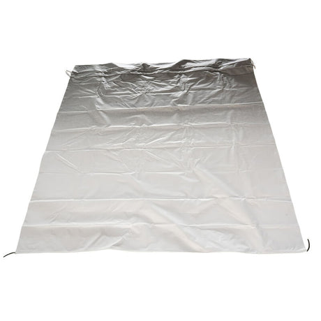11 Ft Gray Fade Awning Vinyl Replacement Fabric Caravan Roll Out Awning - Machter
