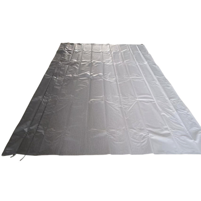 14 Ft Awning Vinyl Replacement Fabric Gray Fade Caravan Roll Out Awning 4.01m x 2.5m VINY-14 - Machter