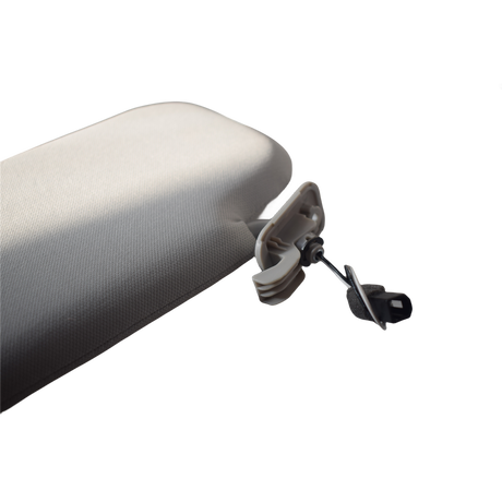 Pair Front Left + Right Hand Side Car Sunvisor Sun Visor Fit For Mazda CX-9 2010-2015 Gray VISOR-MA001 - Machter