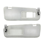 Pair Front Left + Right Hand Side Car Sunvisor Sun Visor Fit For Mazda CX-9 2010-2015 Gray VISOR-MA001 - Machter