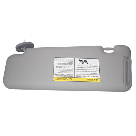 Right Hand Side Sun Visor Gray Fit For Toyota Kluger 2008-2013 With Vanity Light Extended Pad - Machter