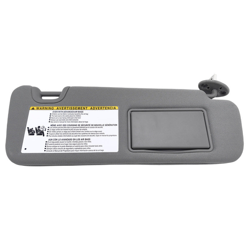 Gray Sun Visor With Vanity Light Right Hand Side Fit For Toyota Kluger Highlander 2010-2021 743100E070A0 VISOR-TA002 - Machter