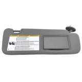 Gray Sun Visor With Vanity Light Right Hand Side Fit For Toyota Kluger Highlander 2010-2021 743100E070A0 VISOR-TA002 - Machter