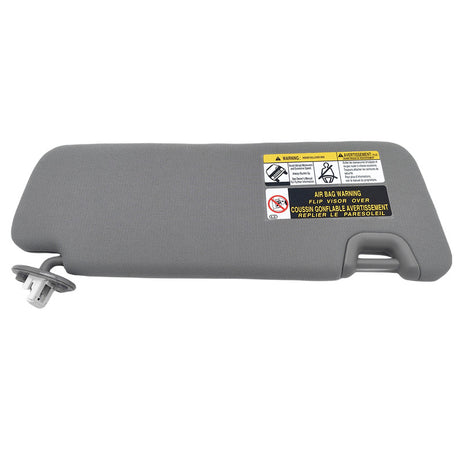Sun Visor W/ Vanity Light Gray Left Hand Side Fit For Toyota Kluger Highlander 2010-2021 743200E070B0 - Machter