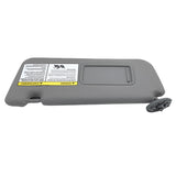 Sun Visor Gray Left Hand Side Extended Pad Fit For Toyota RAV4 2004-2005 VISOR-TA005 - Machter