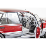 Holden VL Calais Red/Silver Diecast Model Car 1:24 Scale (Approx. 18–20cm) Collectible | Universal Auto Spares
