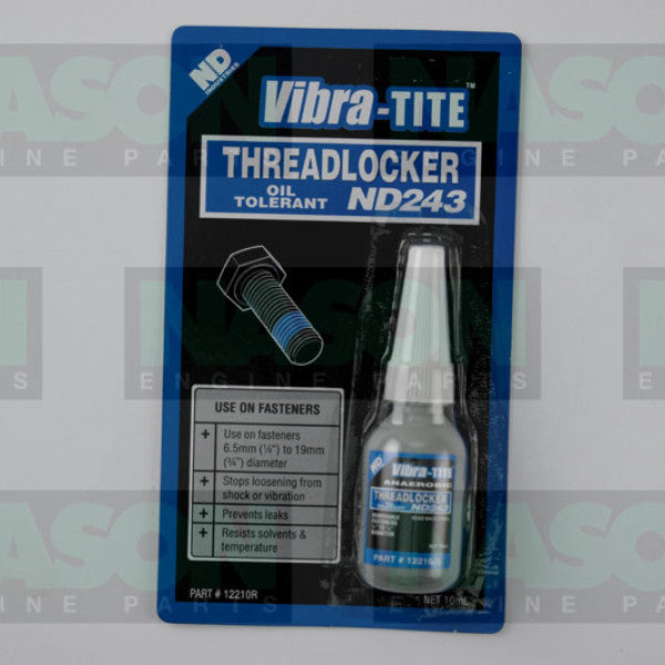 Thread Lock Threadlocker ND243 10ml VT12210 - VIBRA-TITE
