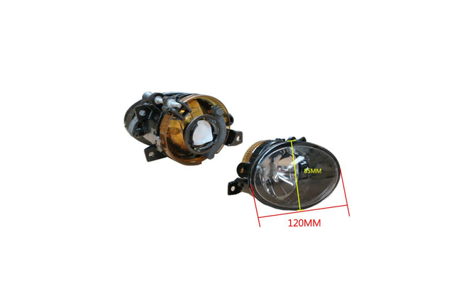 Front Fog Light (LHS, 85mm x 120mm Oval, HB4) Volkswagen Amarok 2H 2011 - 2016 VWAM-FOL-02L - Sterling