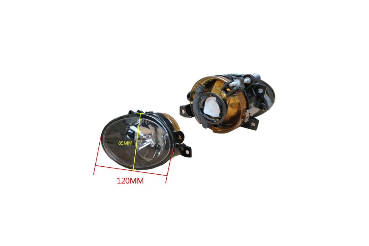 Front Fog Light (RHS, 85mm x 120mm Oval, HB4) Volkswagen Amarok 2H 2011 - 2016 VWAM - FOL - 02R - Sterling Parts - Fog Lights - Sterling Parts