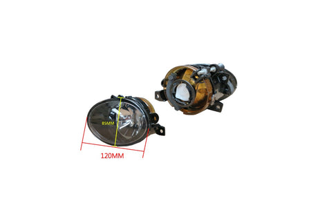 Front Fog Light (RHS, 85mm x 120mm Oval, HB4) Volkswagen Amarok 2H 2011 - 2016 VWAM-FOL-02R - Sterling Parts