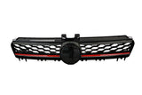 Front Grille (with Red Mould) Volkswagen Golf MK7 GTI 2012 - 2017 VWG7-GRI-05F - Sterling