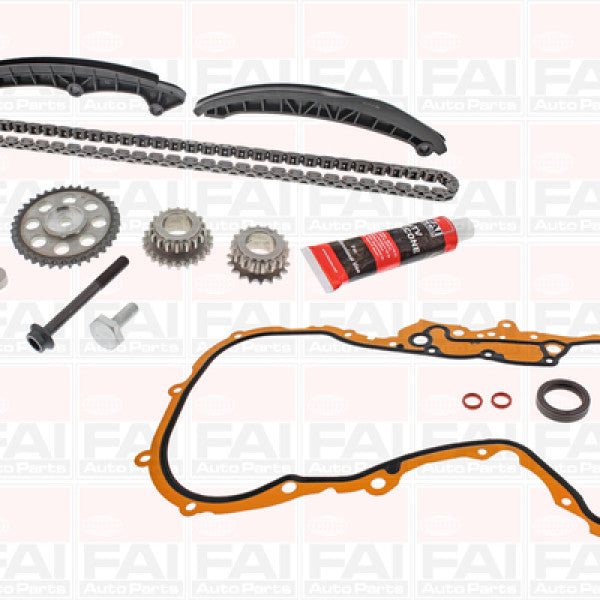 Timing Chain Kit VW 1.4L DOHC TWIN TURBO BLG VWTKG02VVT - FAI