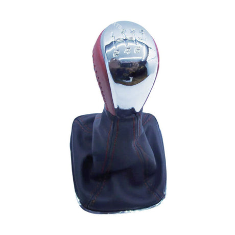 Manual Red Gear Knob With Boot Cover Fit For Holden Commodore VF SS SSV SV8 W-694 - Machter