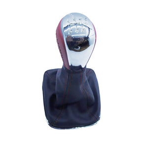 Manual Red Gear Knob With Boot Cover Fit For Holden Commodore VF SS SSV SV8 W-694 - Machter