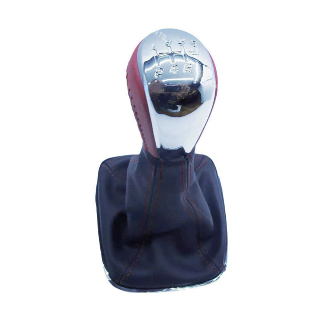 Manual Red Gear Knob With Boot Cover Fit For Holden Commodore VF SS SSV SV8 W-694 - Machter