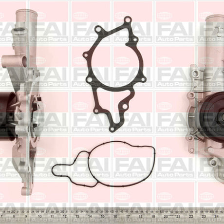 Water Pump MERCEDES OM612.963 2.7L ML270 W3137 - FAI