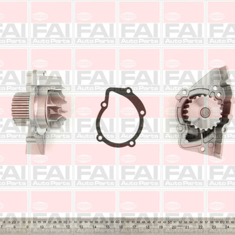 Water Pump Citroen Peugeot 1.9/2.0L W6083 - FAI