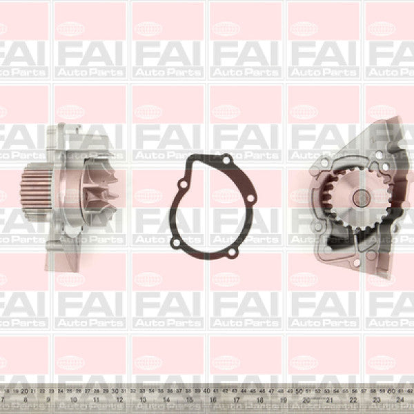 Water Pump Citroen Peugeot 1.9/2.0L W6083 - FAI