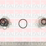 Water Pump VW Golf Jetta Transporter T5 W6306 - FAI