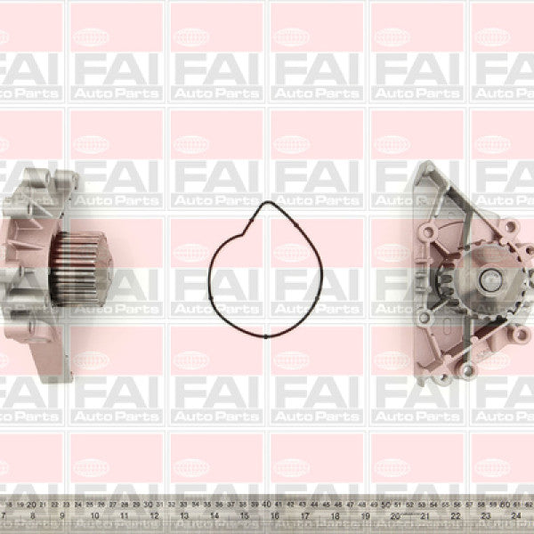 Water Pump Citroen Peugeot 2.0/2.2L DOHC W6309 - FAI