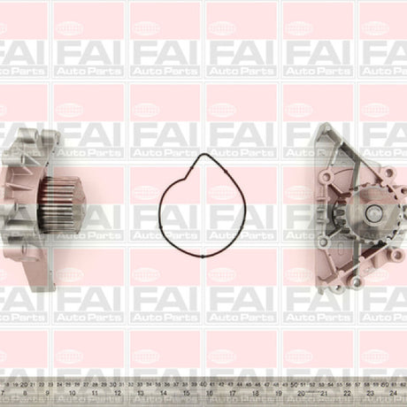 Water Pump Citroen Peugeot 2.0/2.2L DOHC W6309 - FAI
