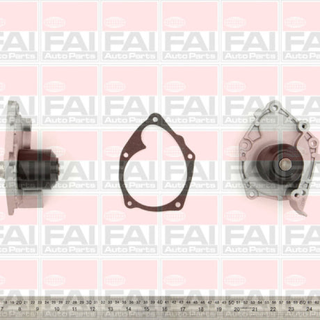 Water Pump Renault Suzuki 1.9L SOHC 8V W6386 - FAI