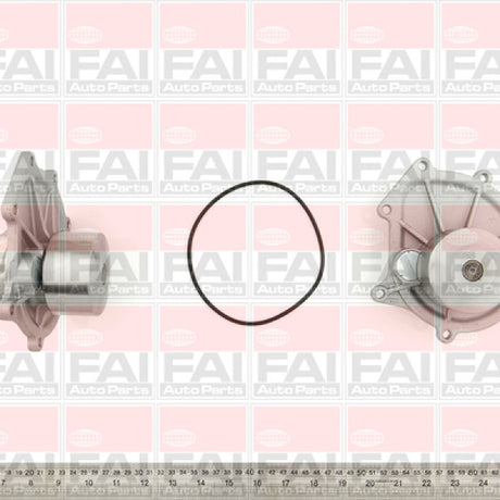 Water Pump LEYLAND MGF 2.5L V6 KV6 W6404 - FAI