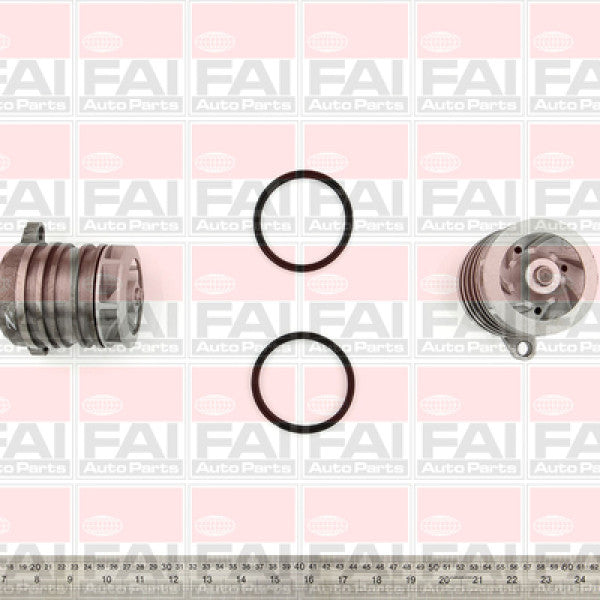 Water Pump VW TRANSPORTER 2.5L SOHC 10V W6446 - FAI