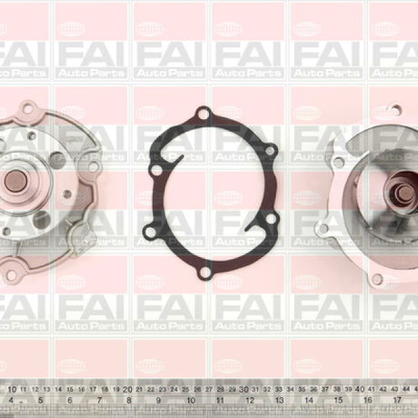 Water Pump SAAB 2.8L DOHC 24V W6450 - FAI