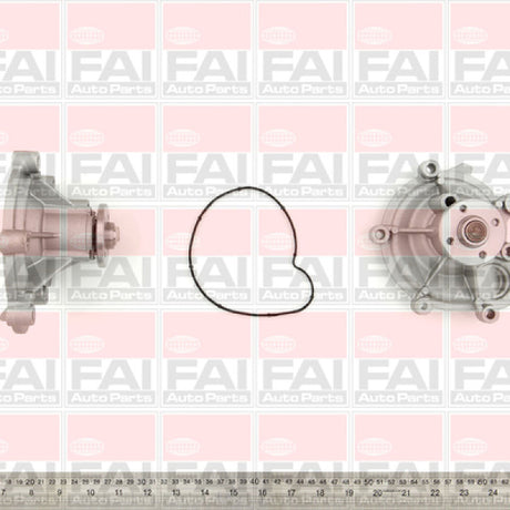 Water Pump Mercedes 1.8L DOHC 16V W6604 - FAI