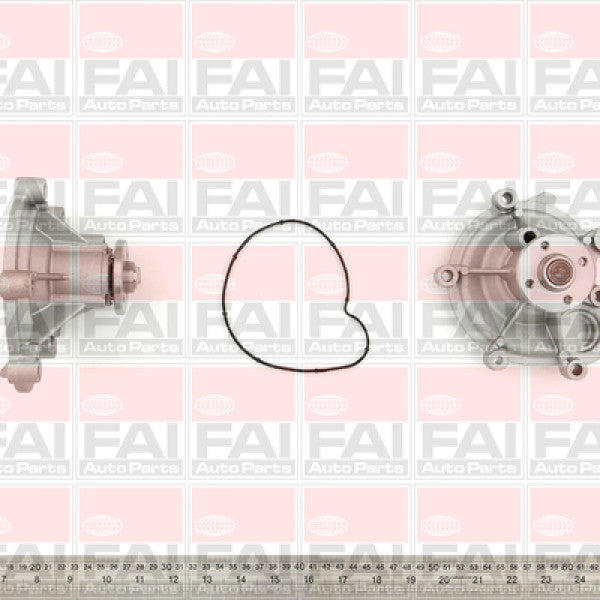 Water Pump Mercedes 1.8L DOHC 16V W6604 - FAI