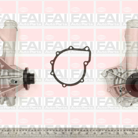 Water Pump Mercedes 1.8 2.0 2.3L DOHC 16V W6608 - FAI