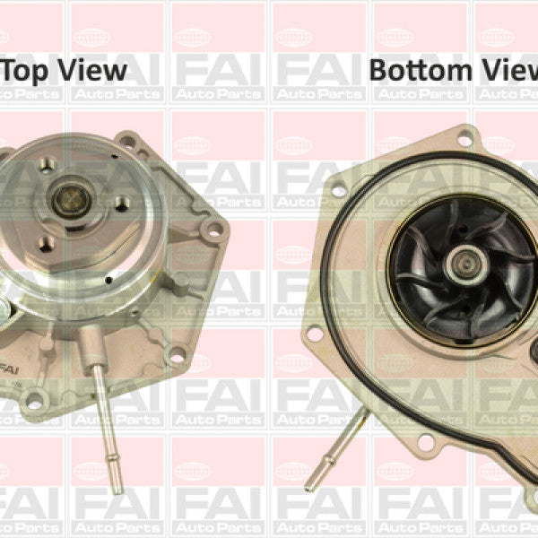 Water Pump Audi VW V6 DOHC 24V W6657 - FAI