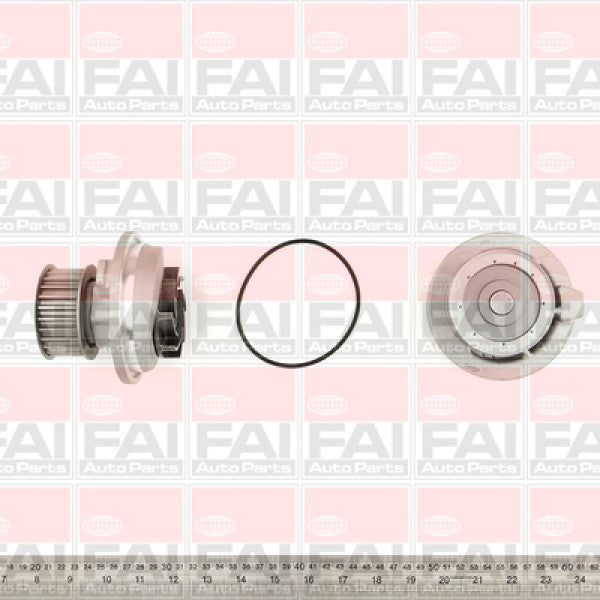 Water Pump HOLDEN DAEWOO C18SEL X20XEV W7031 - FAI