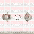 Water Pump VOLKS POLO 1.6L 12/96 ON AEE W7091 - FAI