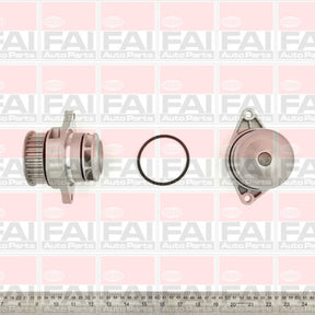 Water Pump VOLKS POLO 1.6L 12/96 ON AEE W7091 - FAI