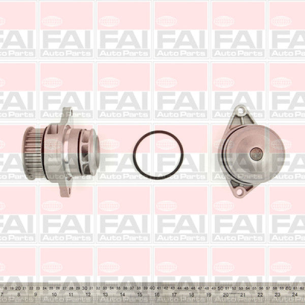 Water Pump VOLKS POLO 1.6L 12/96 ON AEE W7091 - FAI