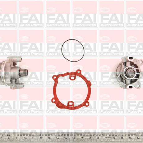Water Pump Renault 2.2/2.5L DOHC 16V W7380 - FAI