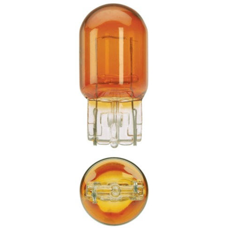 Globe Wedge 12V 21W T20 Amber Box of 10 W920A - Exelite