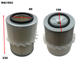 Air Filter HDA5844 Fits Ford WA1054 - Wesfil