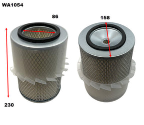 Air Filter HDA5844 Fits Ford WA1054 - Wesfil
