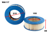 Air Filter A117 Fits Leyland/Morris WA117 - Wesfil