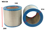 Air Filter A128 Fits Bedford WA128 - Wesfil