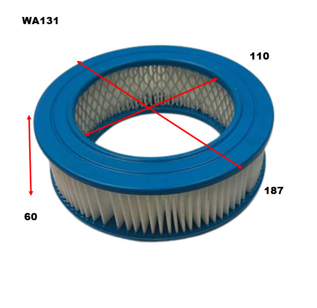 Air Filter A131 Fits Ford Fits Ford WA131 - Wesfil | Universal Auto Spares