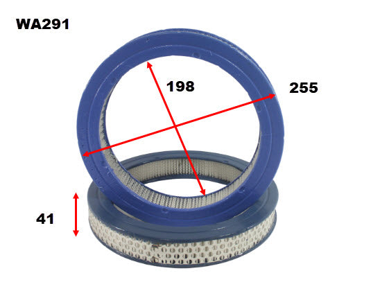Air Filter A291 Fits Honda WA291 - Wesfil