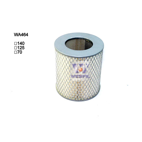 Air Filter A464 Ford/Nissan WA464 - Wesfil | Universal Auto Spares